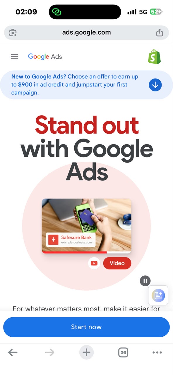 Google Ads — Stand Out